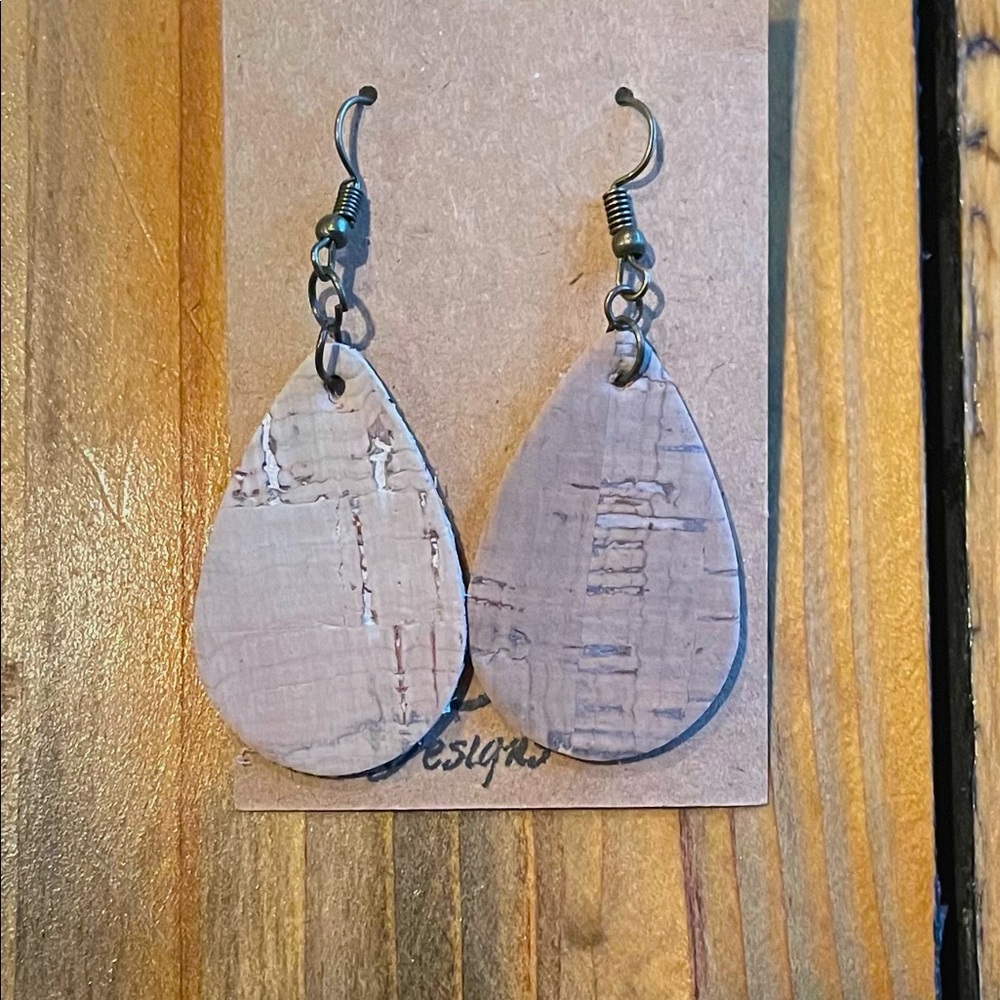 Cork earrings NEW